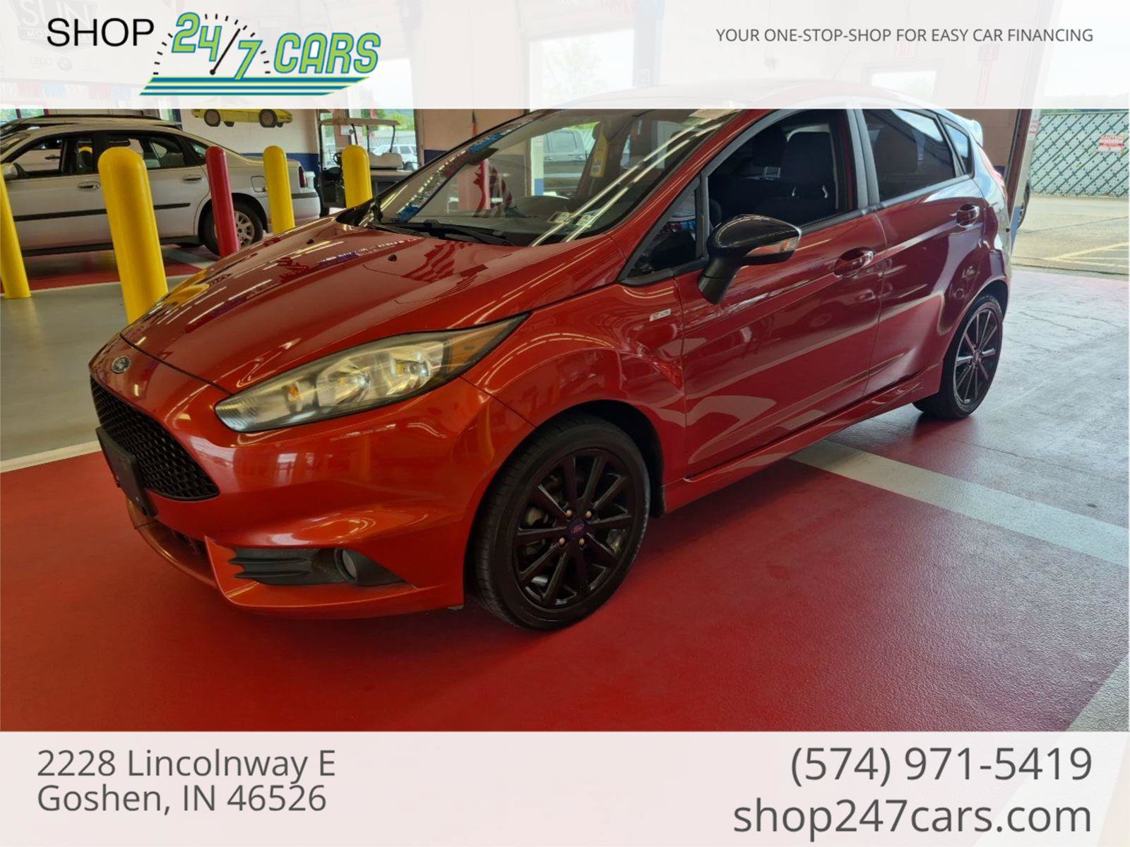 Used 2019 Ford Fiesta ST-Line w/ ST Line Cold Weather Package FWD image 1