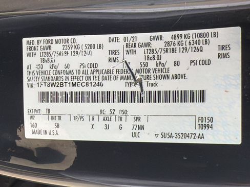 Used 2021 Ford F250 Lariat AWD/4WD image 26