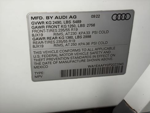 Certified 2023 Audi Q5 2.0T Premium Plus image 27