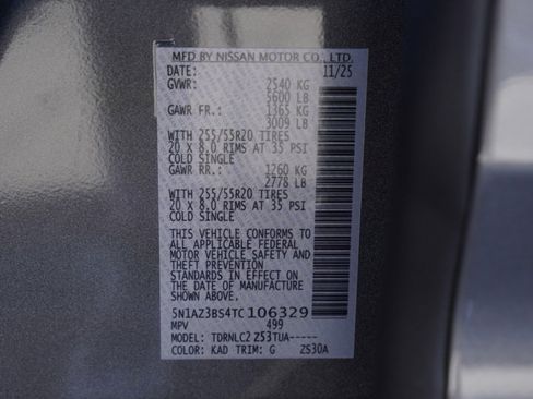 New 2026 Nissan Murano SV image 22