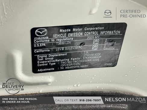 Certified 2025 MAZDA MAZDA3 s Sport image 70