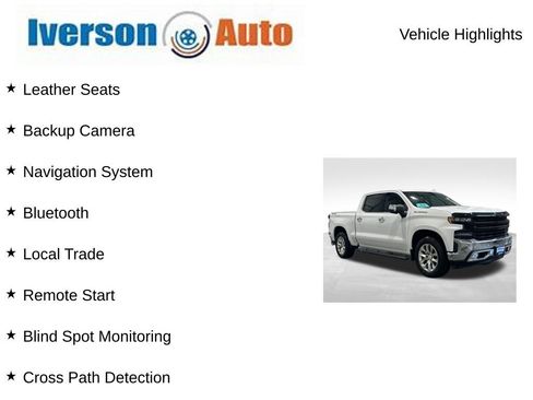 Used 2019 Chevrolet Silverado 1500 LTZ w/ LTZ Plus Package AWD/4WD image 2