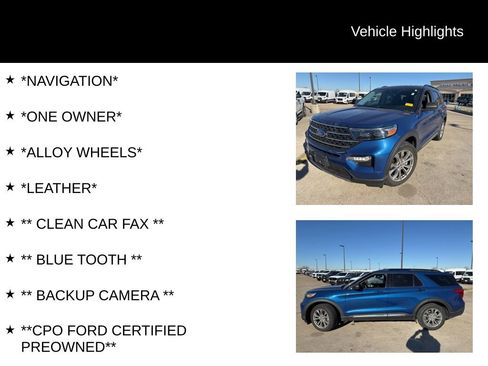 Used 2022 Ford Explorer XLT w/ Equipment Group 202A image 4