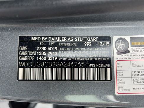 Used 2016 Mercedes-Benz S 550 Sedan image 21