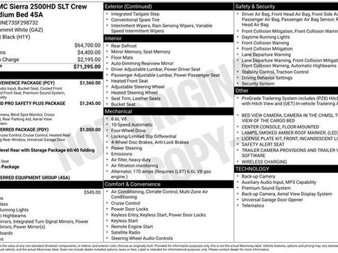 Used 2025 GMC Sierra 2500 SLT w/ SLT Convenience Package image 38