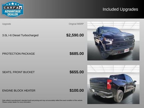 Used 2025 Chevrolet Silverado 1500 LT Trail Boss w/ Protection Package AWD/4WD image 3