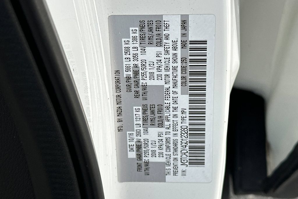 Used 2016 MAZDA CX-9 Grand Touring FWD image 29