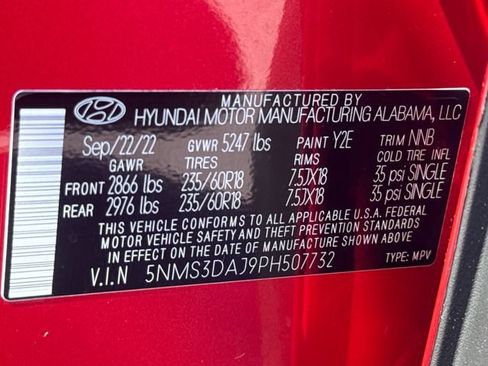 Certified 2023 Hyundai Santa Fe SEL w/ Premium Package AWD/4WD image 30