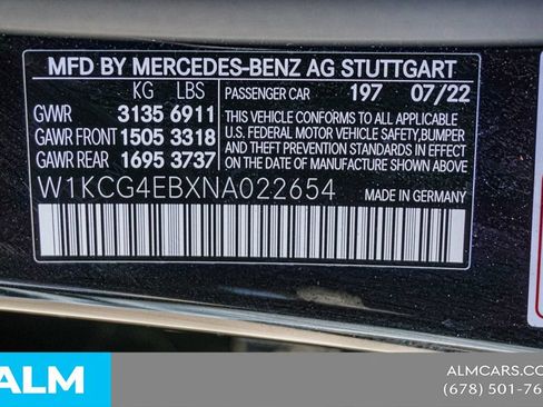 Used 2022 Mercedes-Benz EQS 580 4MATIC Sedan image 58