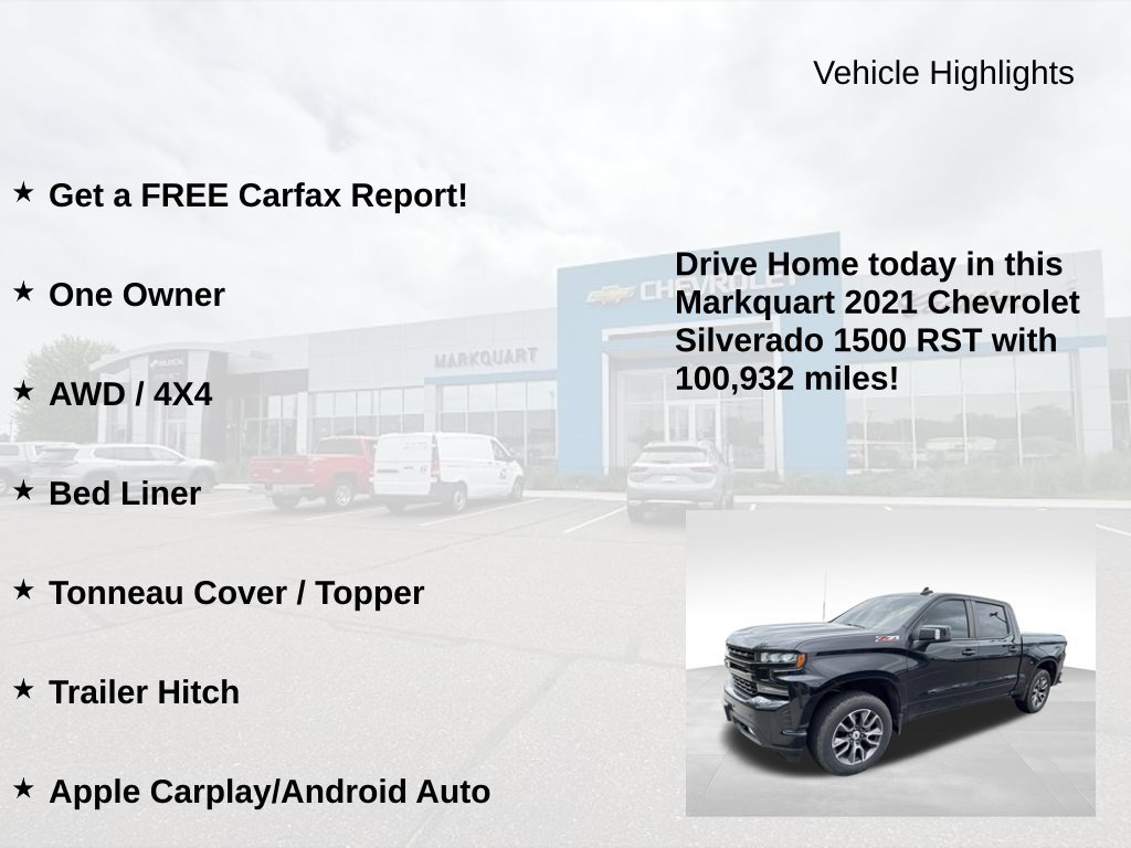 Used 2021 Chevrolet Silverado 1500 RST w/ All Star Edition Plus AWD/4WD image 9