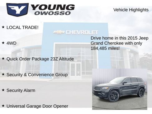 Used 2015 Jeep Grand Cherokee Altitude image 7