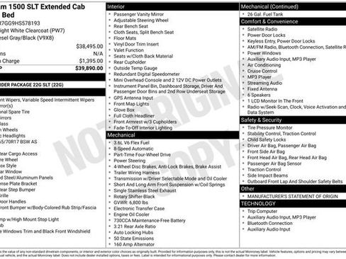 Used 2017 RAM 1500 Classic SLT image 1