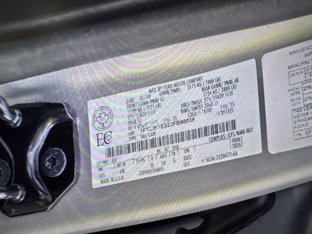Used 2018 Ford F150 Lariat w/ Equipment Group 502A Luxury AWD/4WD image 10