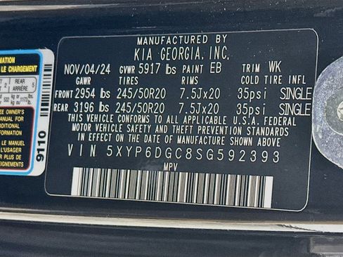Used 2025 Kia Telluride S AWD/4WD image 12