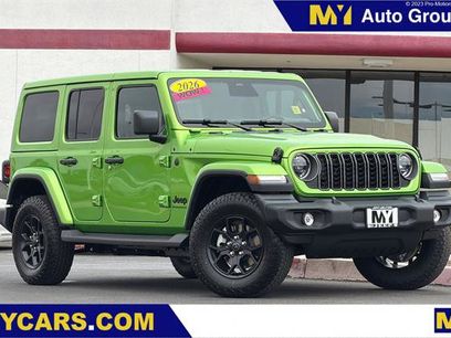 New 2026 Jeep Wrangler Unlimited Sport