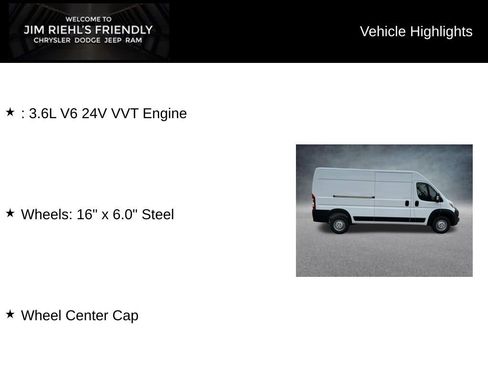 New 2026 RAM ProMaster 2500 w/ Convenience Group image 3