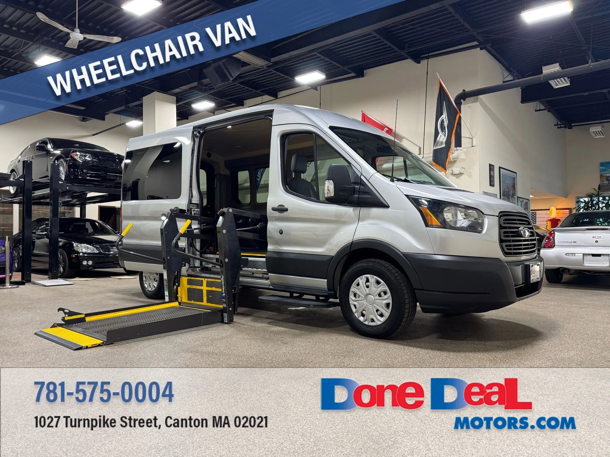 Used 2015 Ford Transit 350 148 Medium Roof RWD image 1