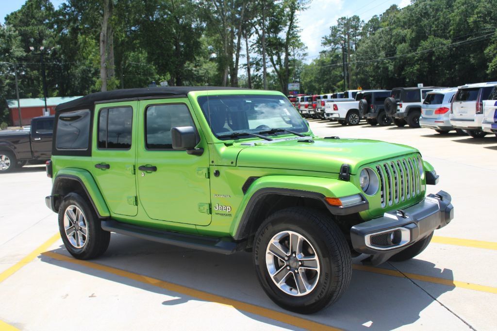Used 2018 Jeep Wrangler Unlimited Sahara AWD/4WD image 1