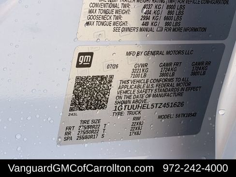 New 2026 GMC Sierra 1500 Denali Ultimate AWD/4WD image 25