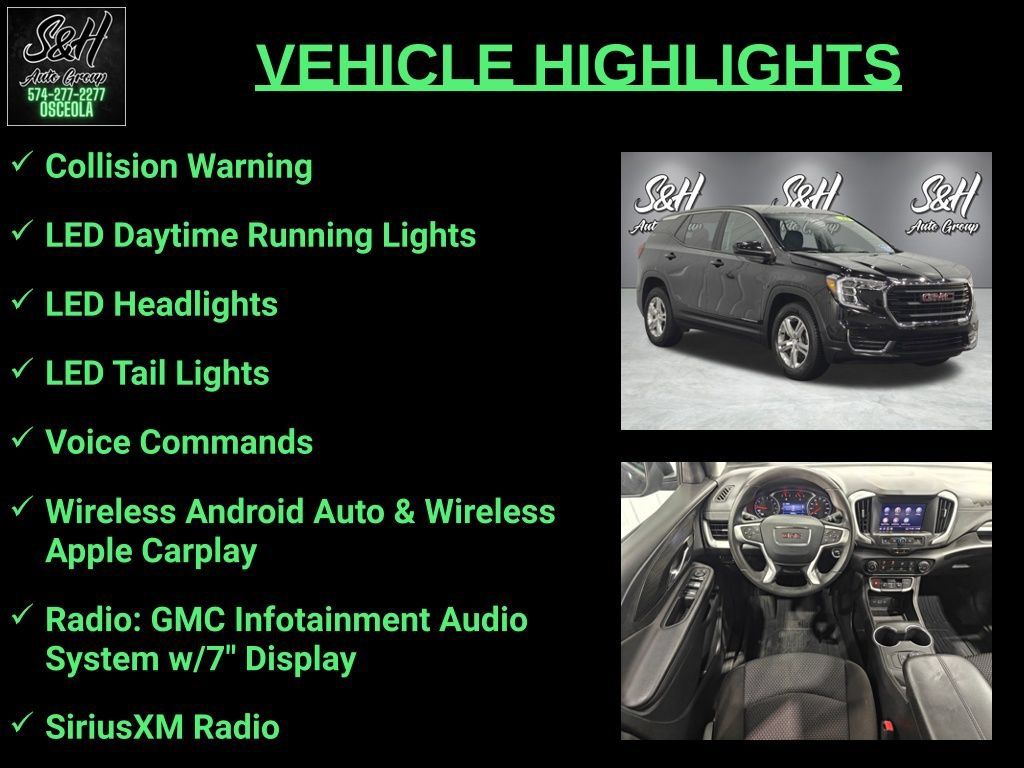 Used 2022 GMC Terrain SLE w/ LPO, Floor Liner Package AWD/4WD image 3