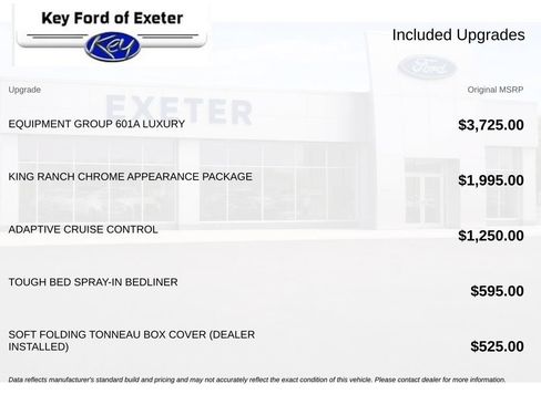 Used 2019 Ford F150 King Ranch w/ Equipment Group 601A Luxury AWD/4WD image 12