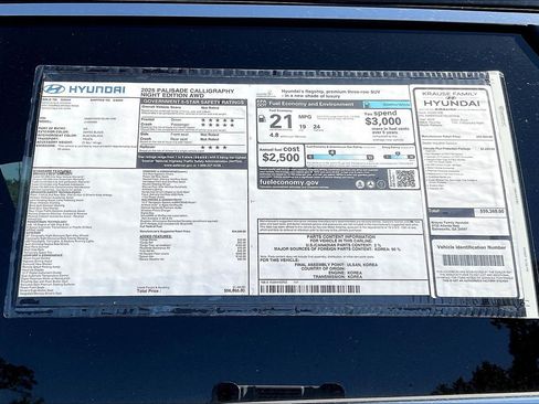 New 2025 Hyundai Palisade Calligraphy image 14