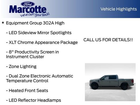 Used 2023 Ford F150 XLT w/ Equipment Group 302A High AWD/4WD image 12