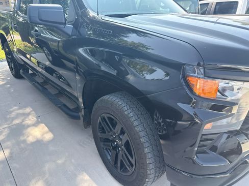 Used 2024 Chevrolet Silverado 1500 Custom w/ Turbomax Blackout Package AWD/4WD image 20
