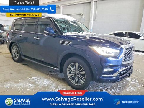 Used 2021 INFINITI QX80 Luxe image 5