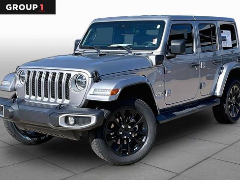 Used 2021 Jeep Wrangler Unlimited Sahara w/ Cold Weather Group AWD/4WD image 1