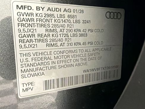 New 2026 Audi Q7 3.0T Prestige AWD/4WD image 18