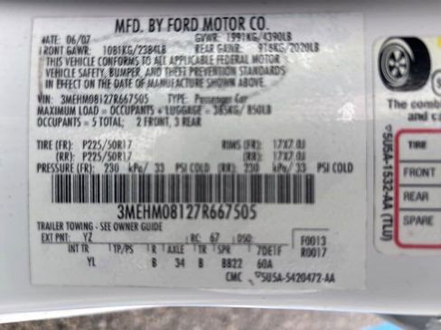 Used 2007 Mercury Milan Premier image 56