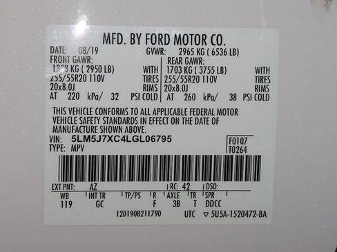 Used 2020 Lincoln Aviator Reserve w/ Equipment Group 201A AWD/4WD image 42