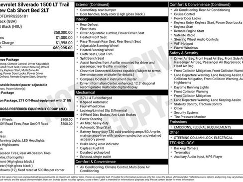 Certified 2024 Chevrolet Silverado 1500 LT Trail Boss image 36