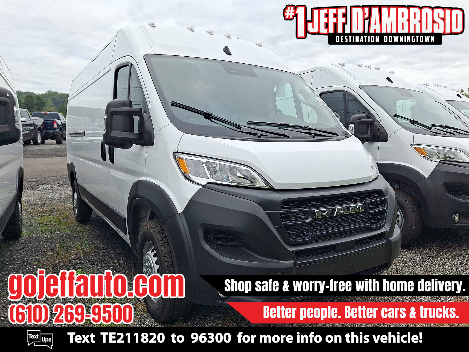 New 2026 RAM ProMaster 3500 w/ Convenience Group FWD image 1