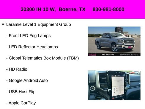 Used 2024 RAM 1500 Laramie AWD/4WD image 30