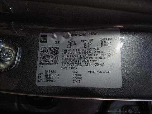 Certified 2021 Chevrolet Colorado LT w/ LT Convenience Package AWD/4WD image 39