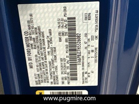 Used 2017 Ford Mustang Shelby GT350 w/ Electronics Package image 33