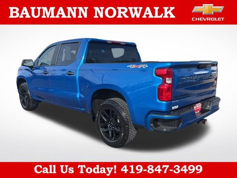 Used 2024 Chevrolet Silverado 1500 Custom w/ LPO, Dark Essentials Package AWD/4WD image 3