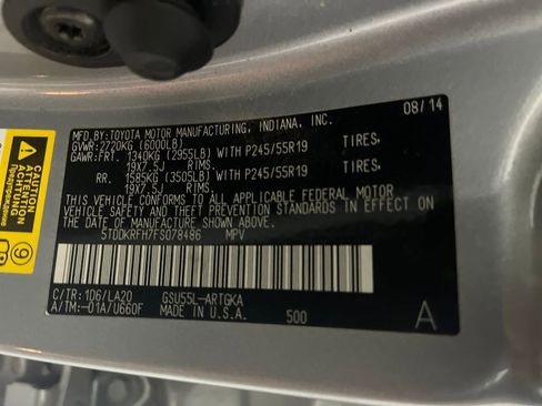 Used 2015 Toyota Highlander Limited Platinum image 84