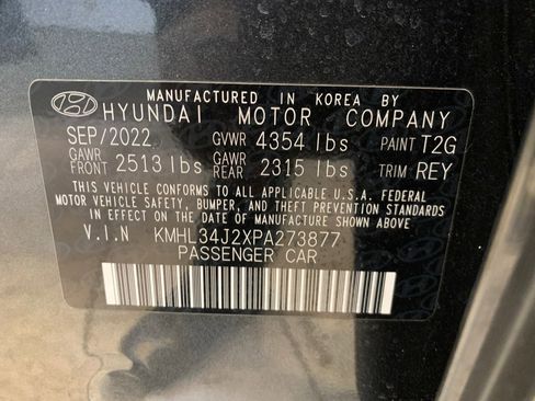 Used 2023 Hyundai Sonata Limited w/ Cargo Package FWD image 70