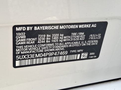 Certified 2023 BMW X7 M60i w/ Executive Package image 29