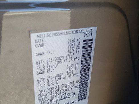 Certified 2024 Nissan Pathfinder Platinum w/ Cargo Package image 35