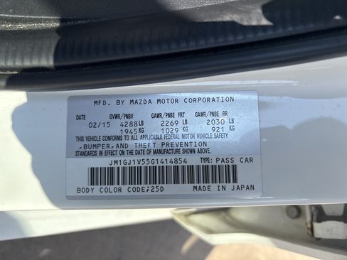 Used 2016 MAZDA MAZDA6 Touring FWD image 35