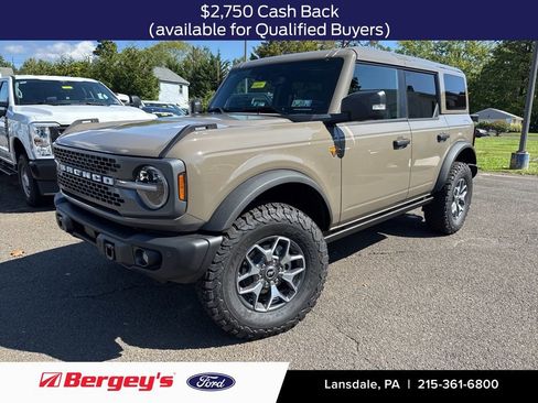 New 2025 Ford Bronco Badlands AWD/4WD image 1