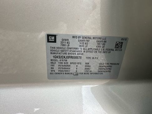 Used 2015 GMC Yukon Denali w/ Premium Package image 44