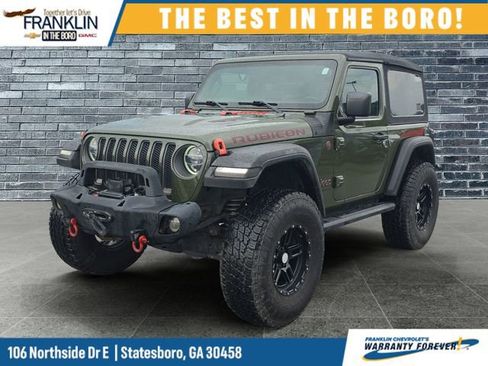 Used 2021 Jeep Wrangler Rubicon w/ LED Lighting Group AWD/4WD image 1