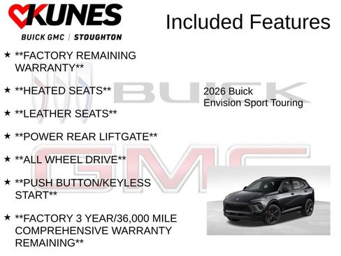 New 2026 Buick Envision Sport Touring image 3