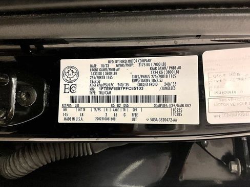 Used 2023 Ford F150 Tremor AWD/4WD image 20