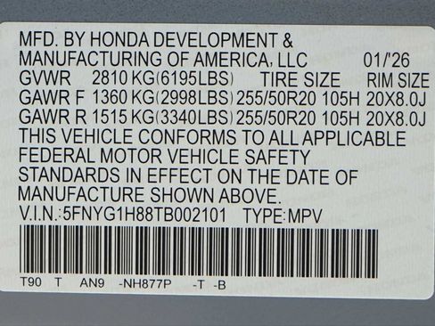 Used 2026 Honda Pilot Elite image 30